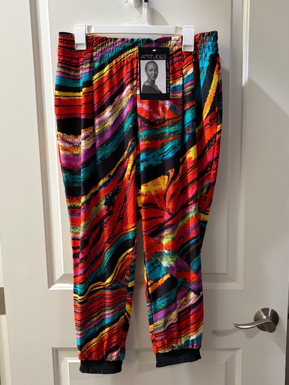 Attitudes by Renee Knit Ankle Pants